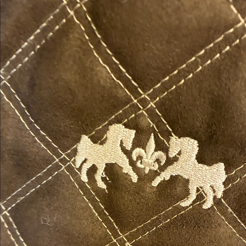 222 Equine Couture Women's Brown / Tan Vest - Picture 3 of 10